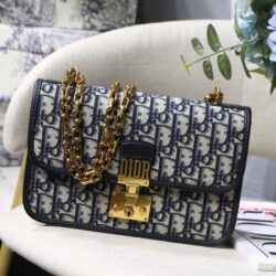 BOLSO PEQUEÑO CON SOLAPA DIORADDICT - KJ PLUS