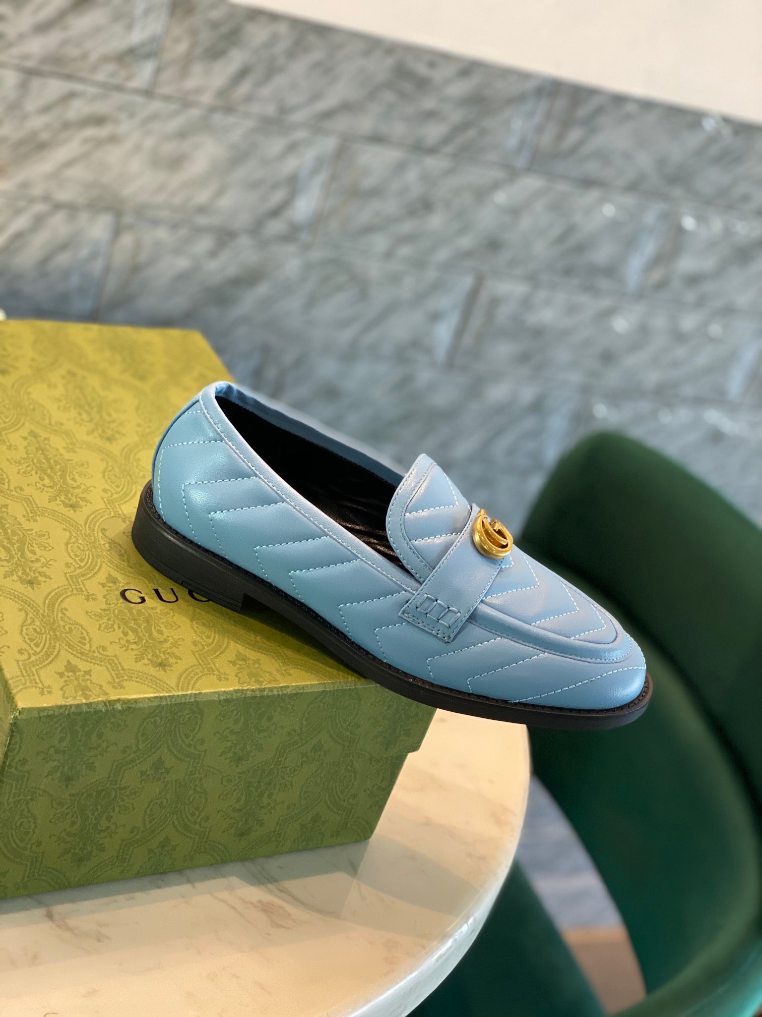 Mocasín con Doble G Gucci - Imagen 2