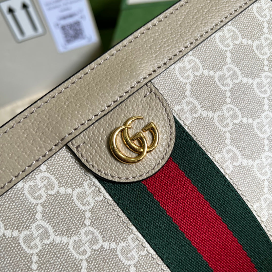 Bolso de hombro Ophidia con GG pequeño GUCCI - Imagen 8