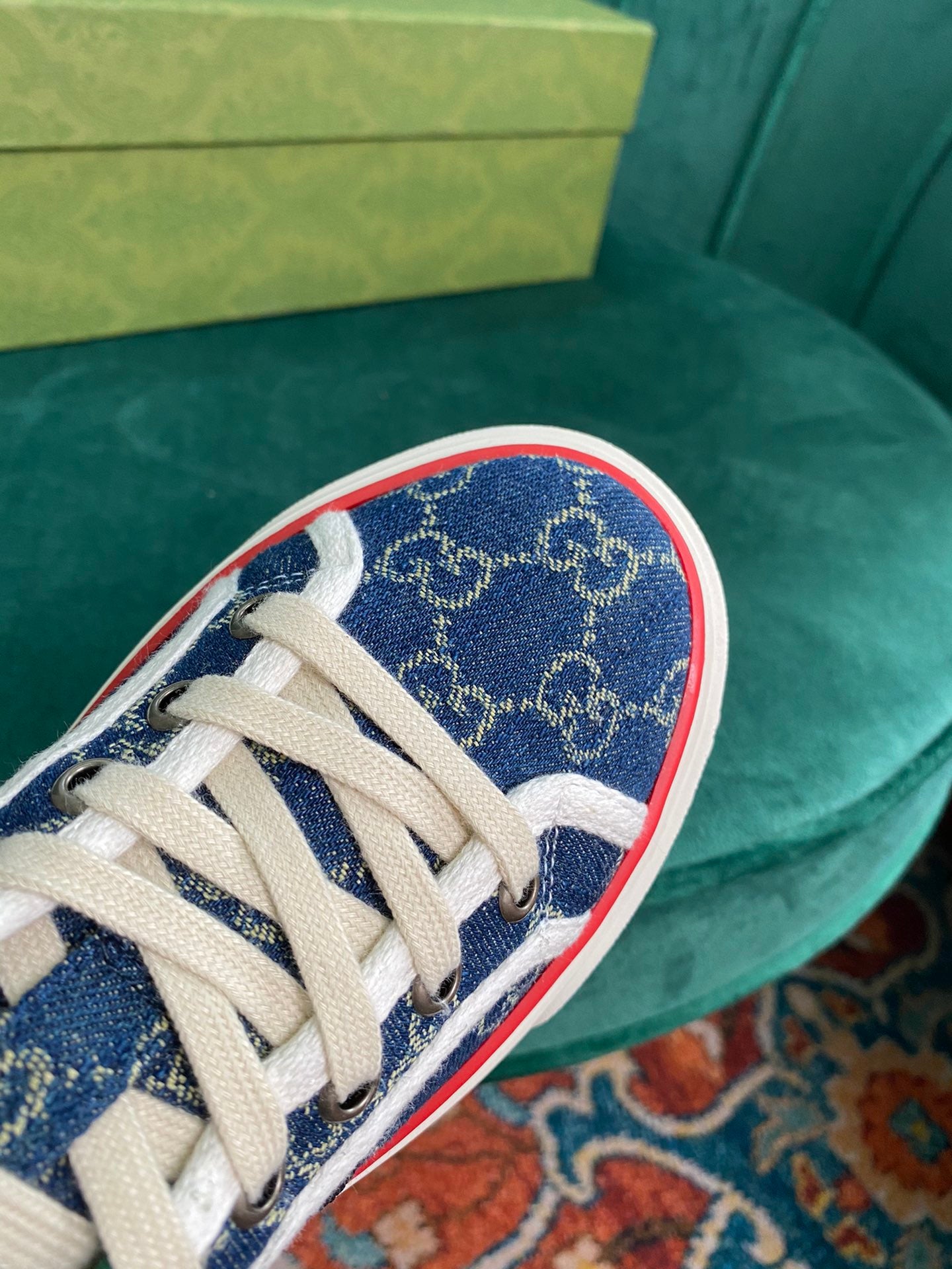 Zapatilla alta Gucci Tennis 1977 GUCCI - Imagen 3