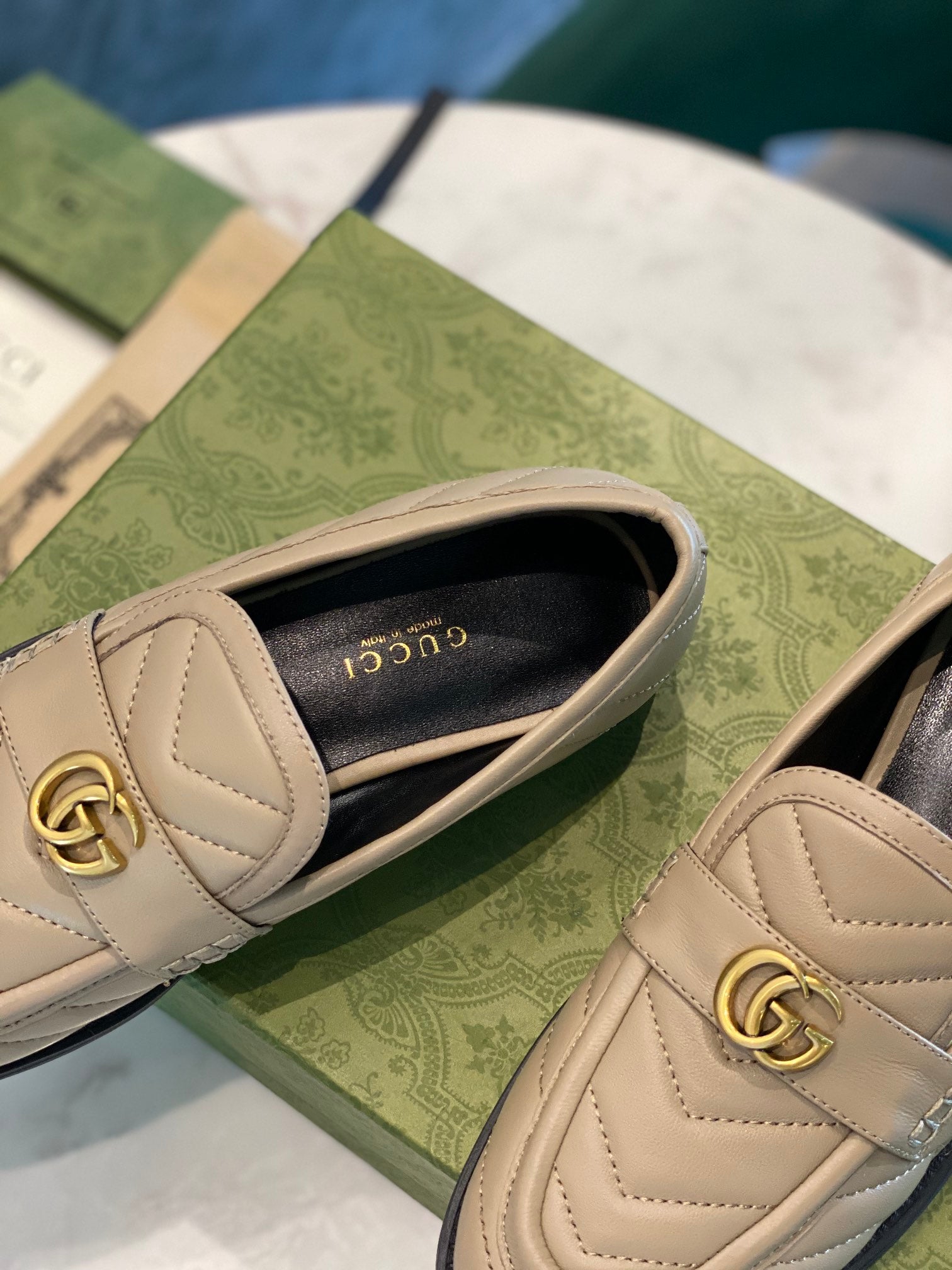 Mocasín con Doble G Gucci - Imagen 7