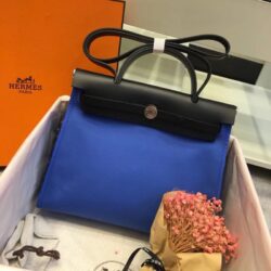 BOLSO HERBAG DE LONA - HERMES