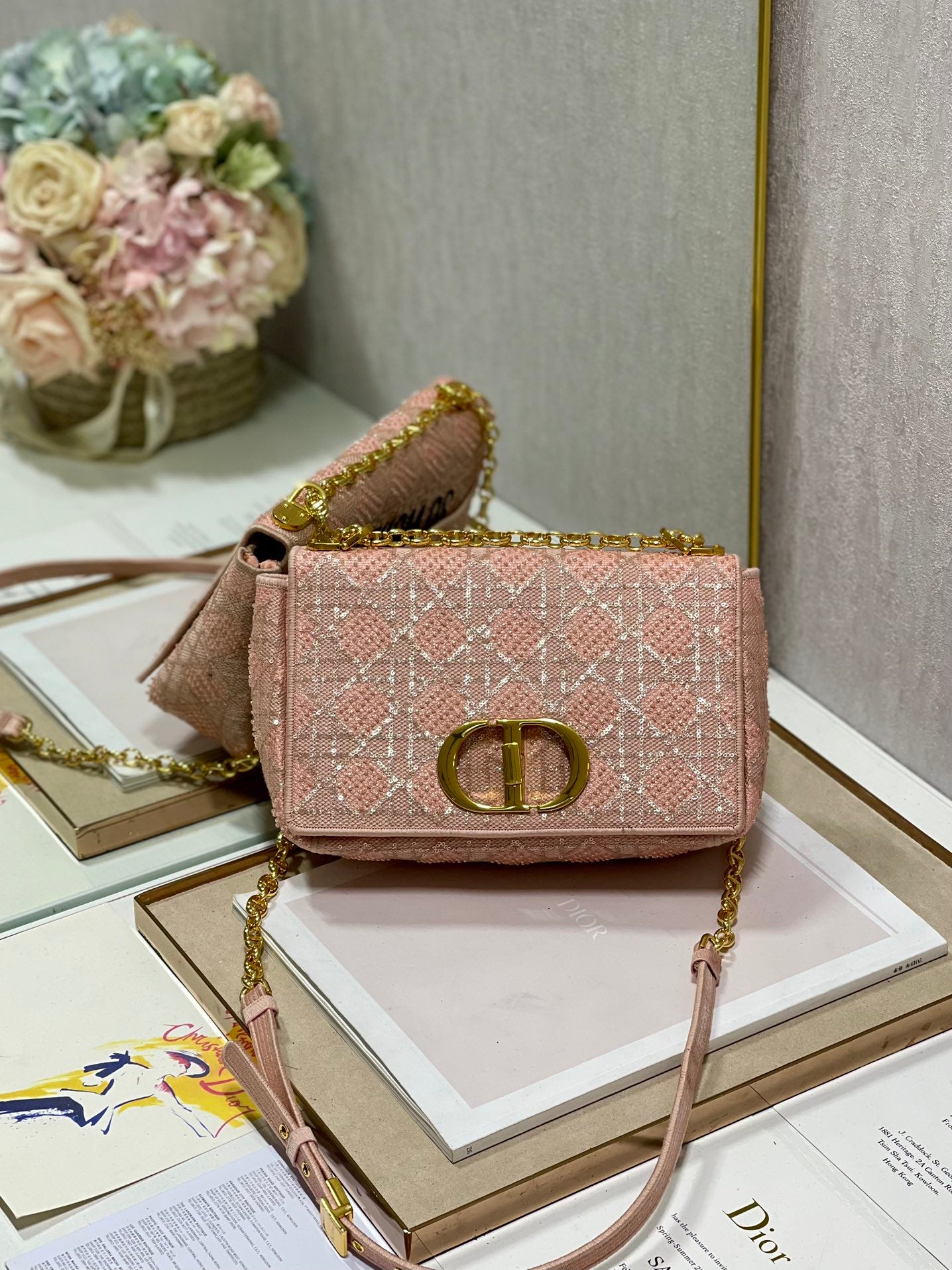 Bolso pequeño Dior Caro