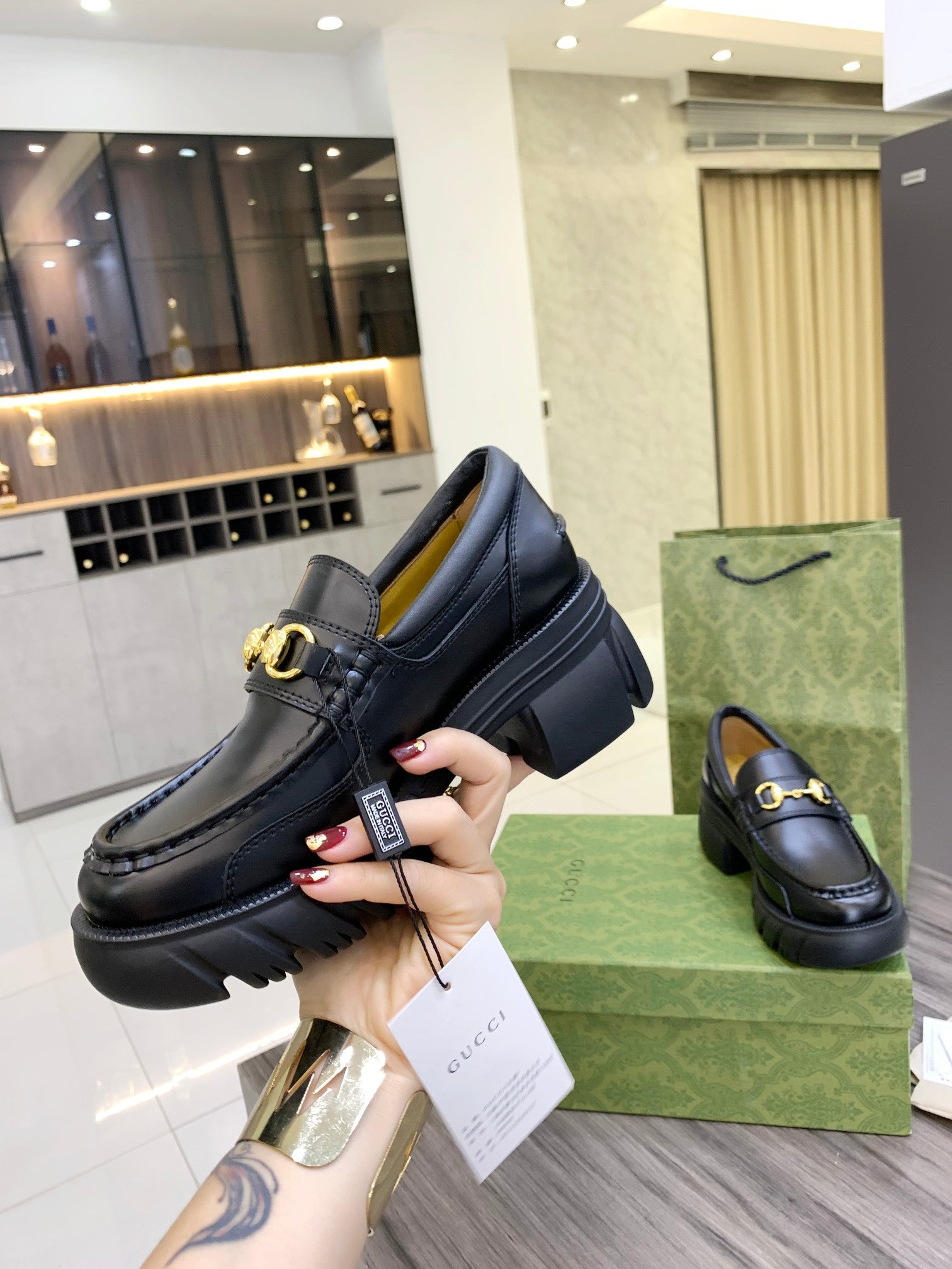 Mocasín con Horsebit Gucci - Imagen 4