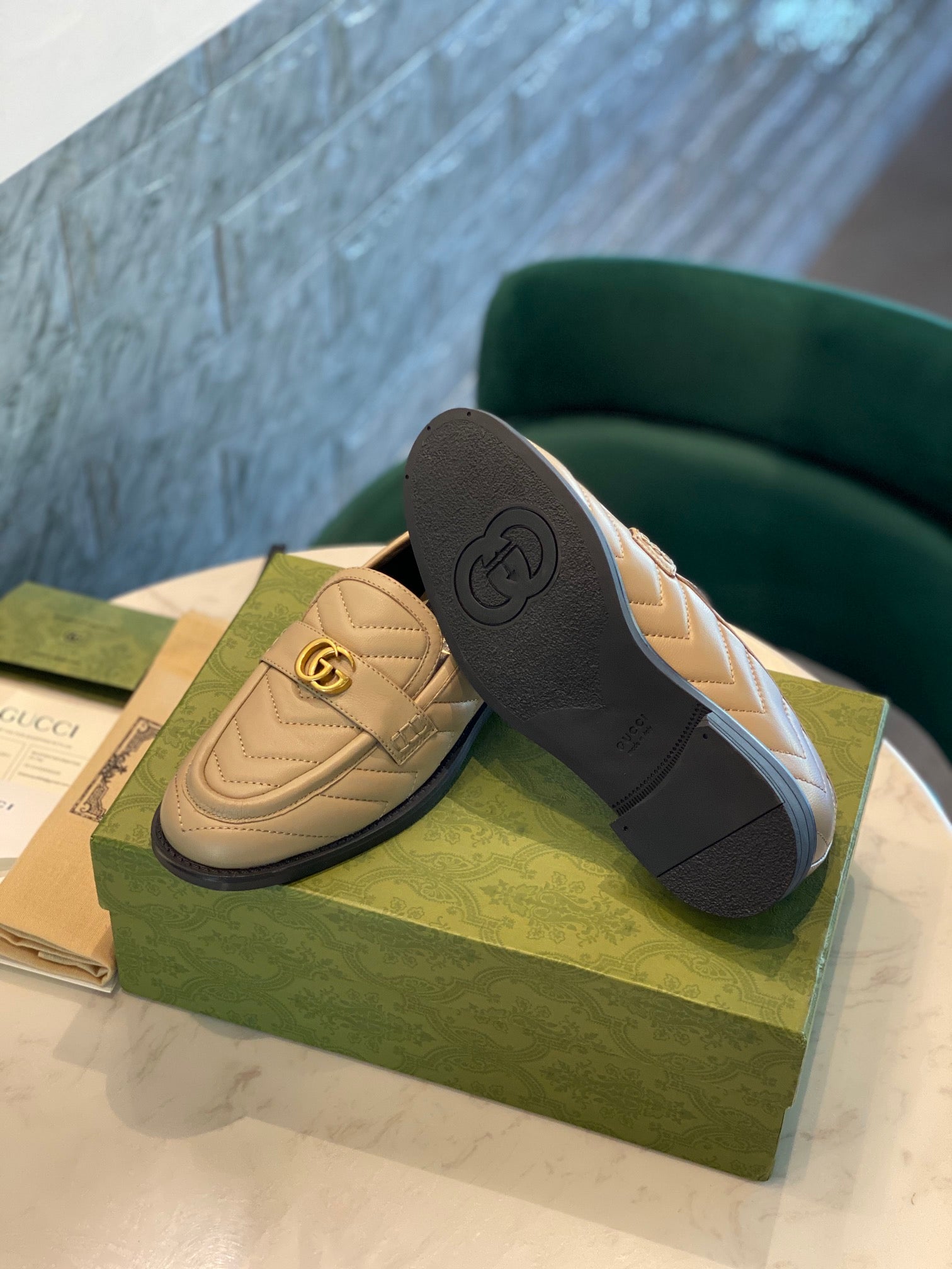 Mocasín con Doble G Gucci - Imagen 9