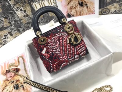 Lady Mini Dior Animals Embroidered  Bag - KJ PLUS