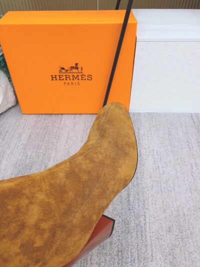 Botines con tacón HERMES - Imagen 3