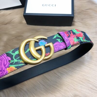 Cinturón ancho GG Marmont Ken Scott x GUCCI - Imagen 5