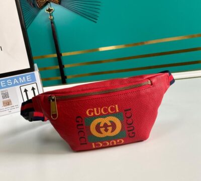 Bolsa con Cinturón Pequeña Gucci Print - KJ PLUS