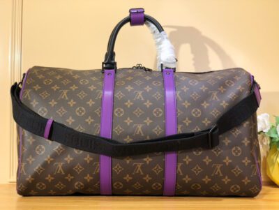 Bolsa de viaje Keepall 50 con bandolera Louis Vuitton - Imagen 4