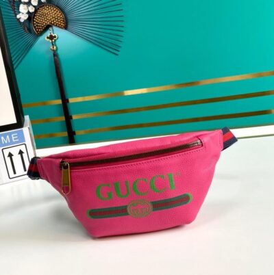 Bolsa con Cinturón Pequeña Gucci Print - KJ PLUS