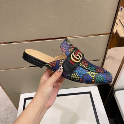 Slipper Princetown con doble GG GUCCI - Imagen 8