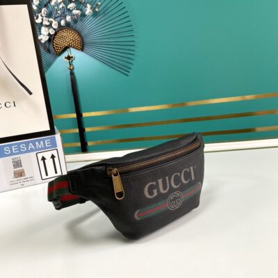 Bolsa con Cinturón Pequeña Gucci Print - KJ PLUS