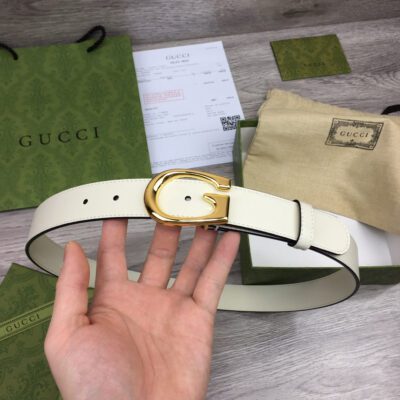 Cinturón con hebilla de G Gucci - Imagen 2