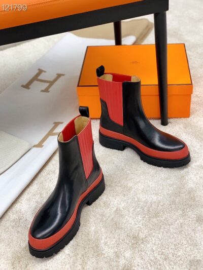 Botines de cuero HERMES - Imagen 3