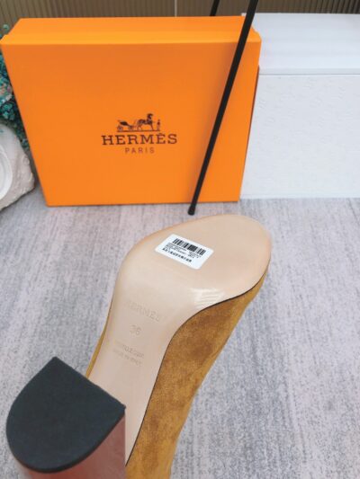 Botines con tacón HERMES - Imagen 5