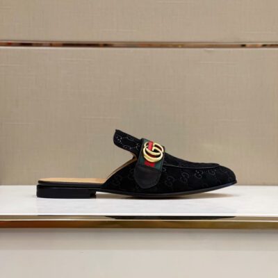 Slipper Princetown con doble GG GUCCI - Imagen 3