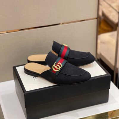 Slipper Princetown con doble GG GUCCI