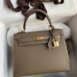 Bolso Kelly 25 Hermes (Hecho a mano)