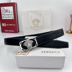 Cinturón de piel Medusa VERSACE