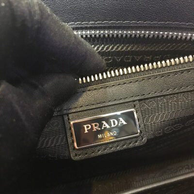 Bolso de mano de piel  PRADA - Imagen 7