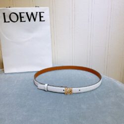 Cinturón Anagram de piel graneada LOEWE