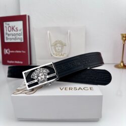 Cinturón de piel Medusa VERSACE