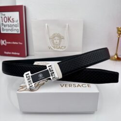 Cinturón de piel Medusa VERSACE