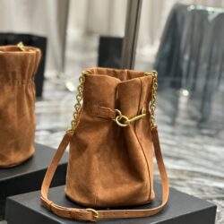 Mochila Maillon Quilted Bucket YSL