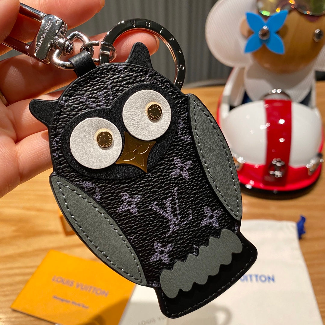 Colgante y llavero Owl Louis Vuitton - Imagen 4