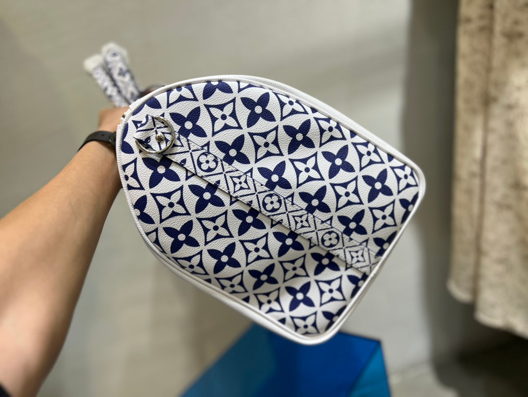 Bolso Keepall 50 con bandolera LOUIS VUITTON - Imagen 8