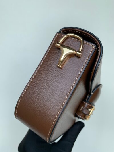 Bolso de hombro horsebit Gucci - Imagen 7