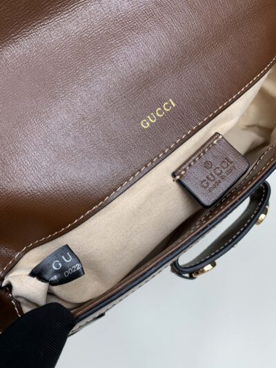 Bolso de hombro horsebit Gucci - Imagen 5