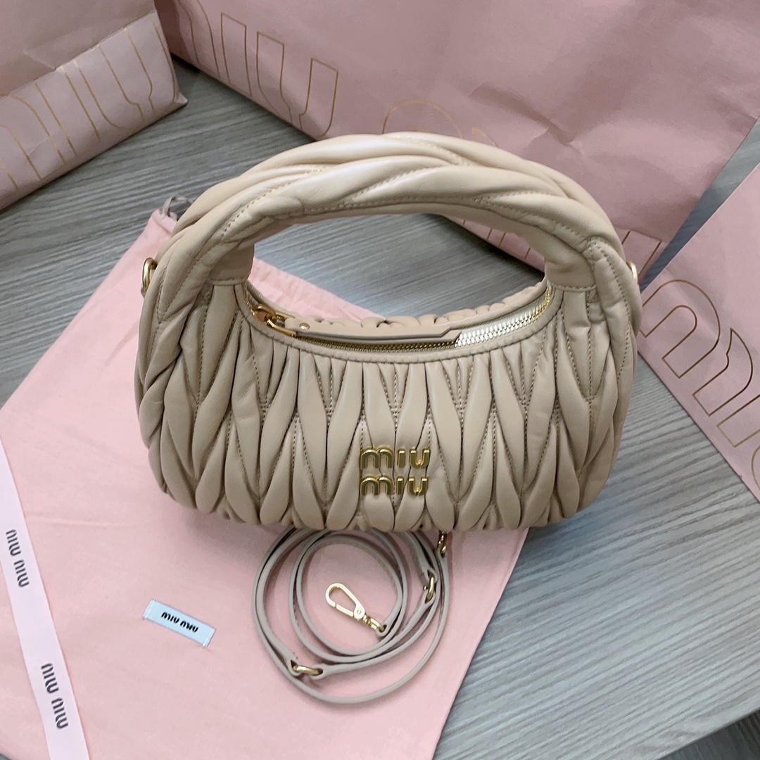 Bolso hobo Wander Miu Miu - Imagen 3
