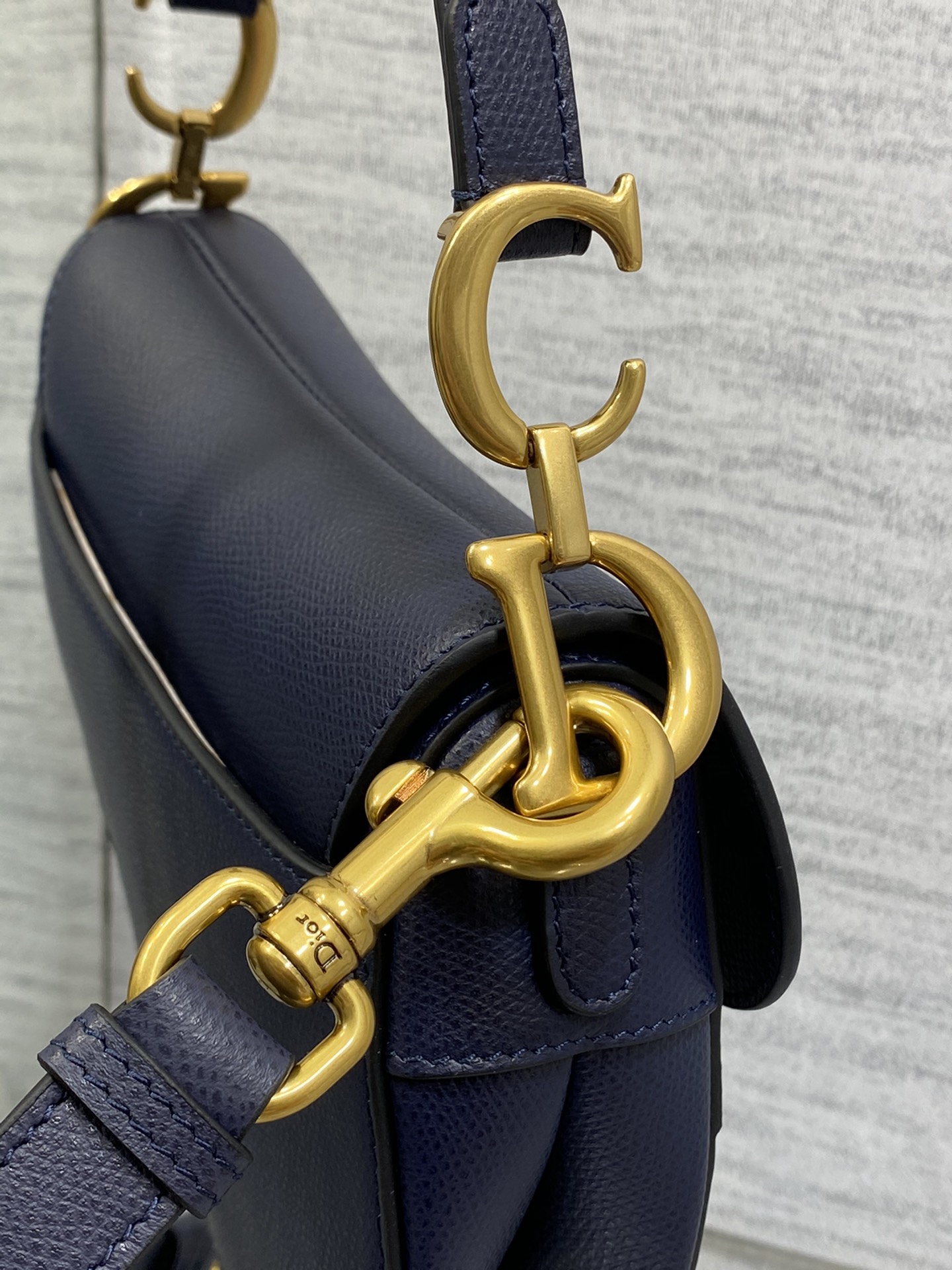 Bolso mini Saddle con bandolera Dior - Imagen 5