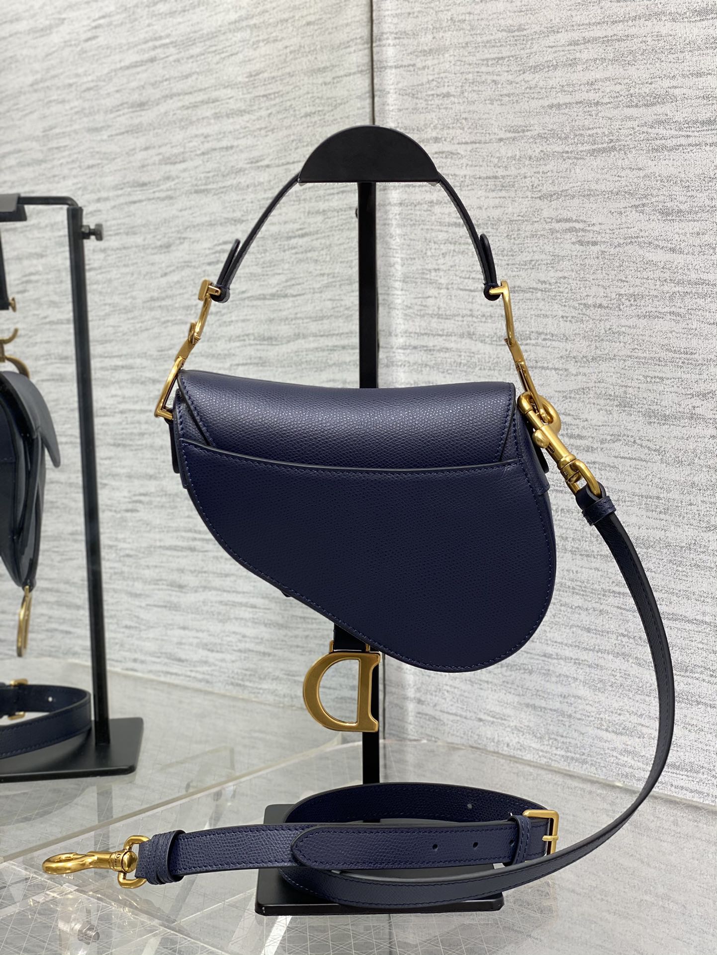 Bolso mini Saddle con bandolera Dior - Imagen 3