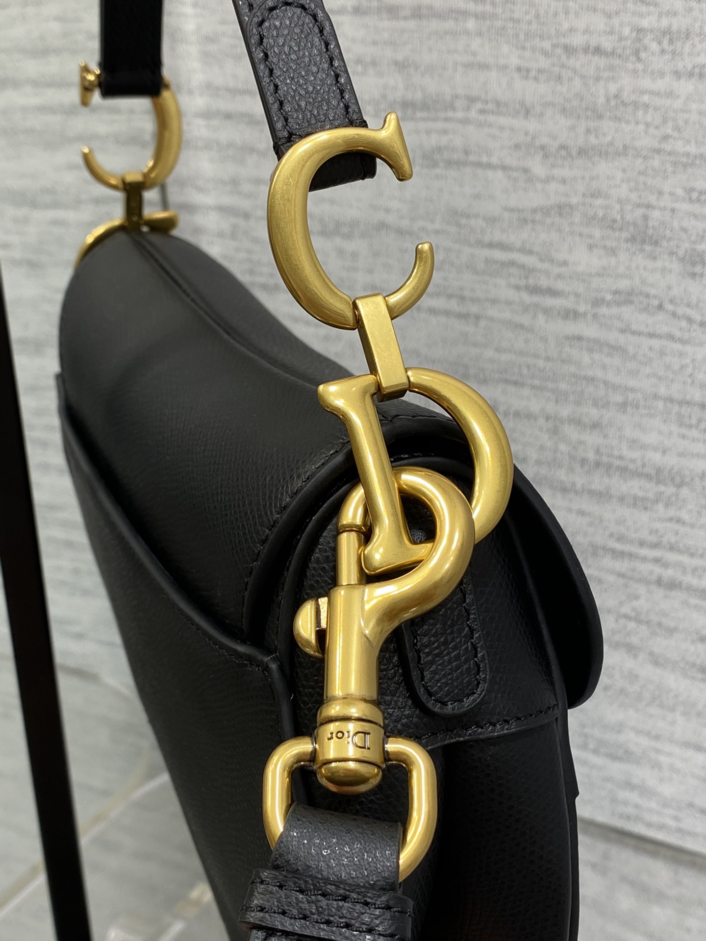Bolso mini Saddle con bandolera Dior - Imagen 3