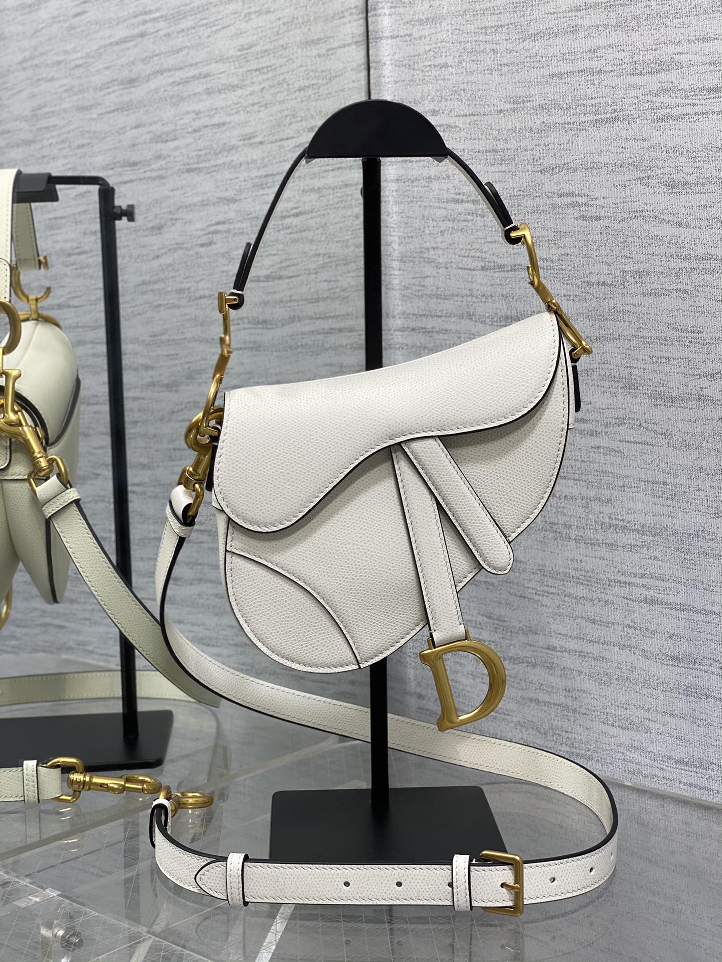 Bolso mini Saddle con bandolera Dior