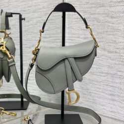 Bolso mini Saddle con bandolera Dior