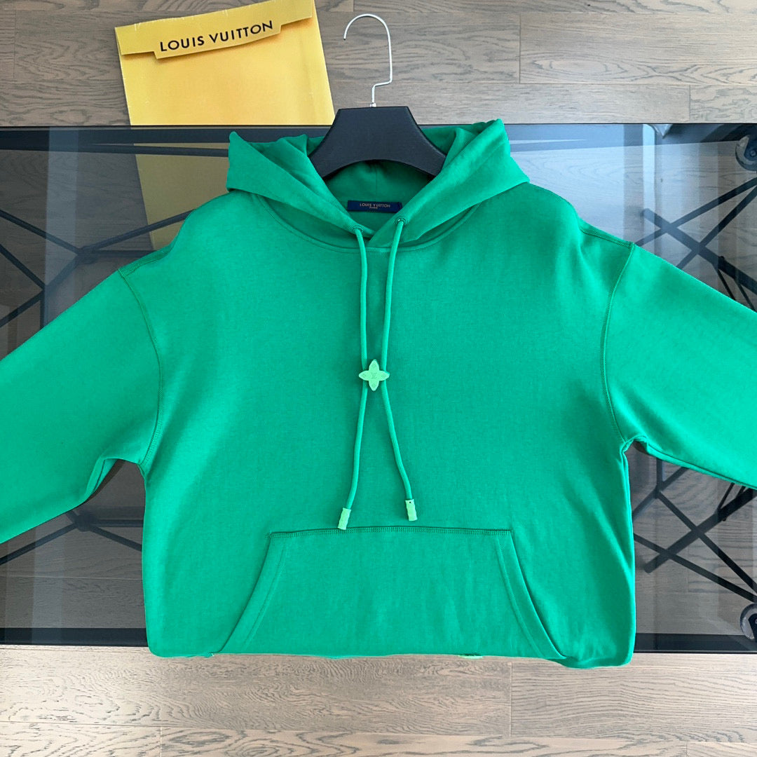 Sudadera de algodón con capucha y flor Monogram Louis Vuitton - Imagen 5