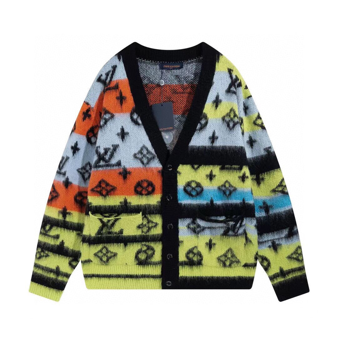 Cardigan estampado Louis Vuitton