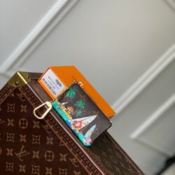 Monedero con llavero Louis Vuitton