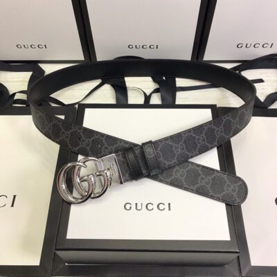 Cinturón GG Marmont reversible GUCCI - Imagen 2