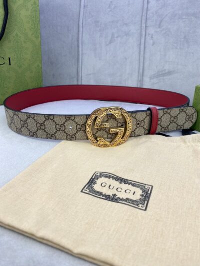 Cinturón GG Supreme Reversible GUCCI - Imagen 2