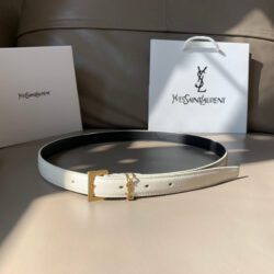 Cinturón de hebilla cuadrada YSL