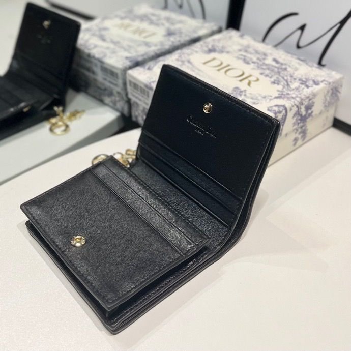 Cartera mini Lady Dior Gardenia - Imagen 5