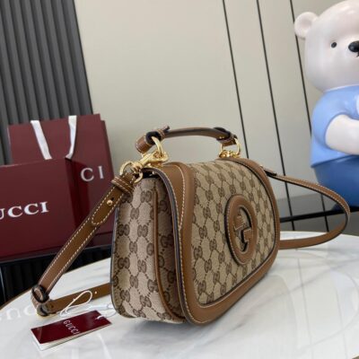 Bolso mano Gucci Blondie asa tamaño pequeño - Imagen 2