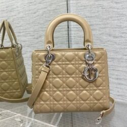Bolso mediano Lady Dior DIOR