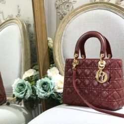 BOLSO MEDIANO LADY DIOR