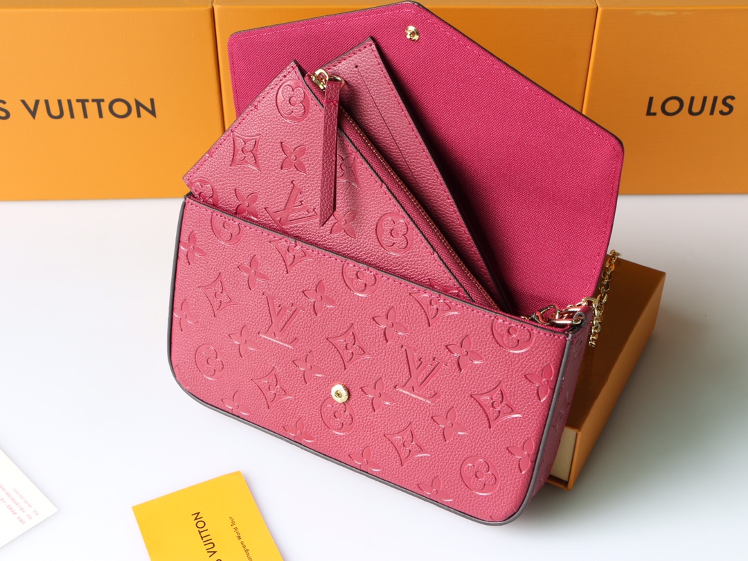 Cartera de mano Félicie Louis Vuitton - Imagen 4